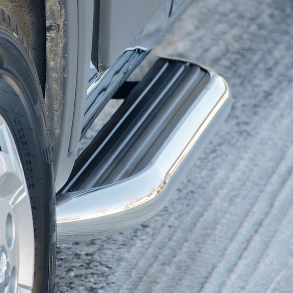 MegaStep 6.5" x 36", 100" Aluminum Running Boards Ram ProMaster